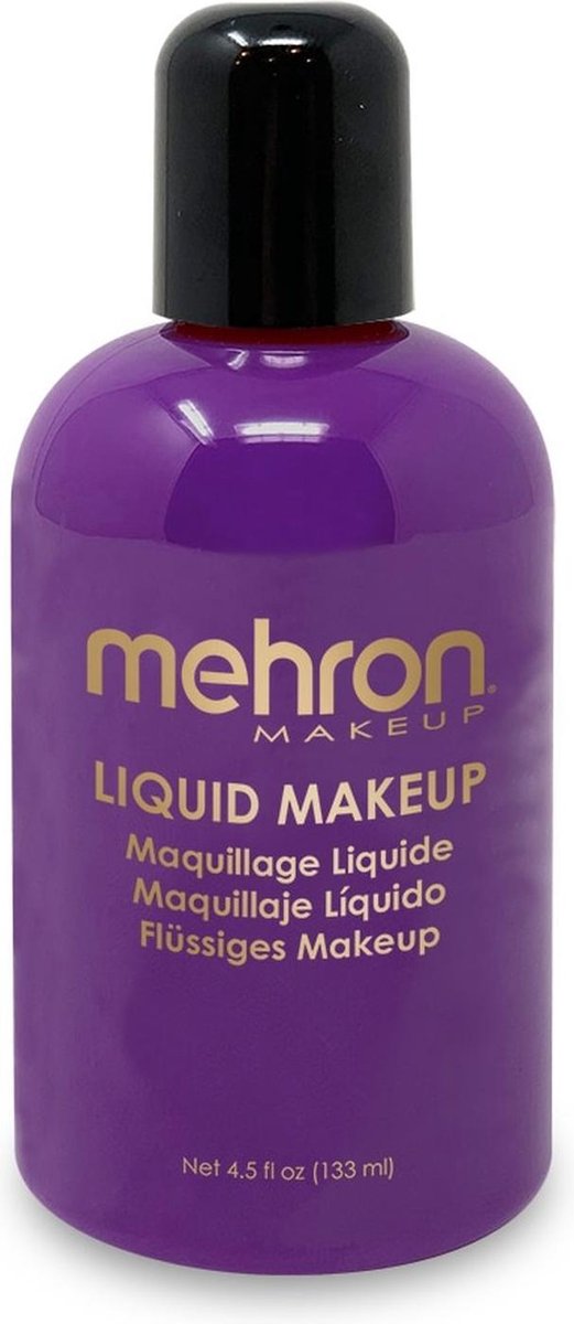 Mehron Vloeibare Schmink op Waterbasis - Paars - 130 ml