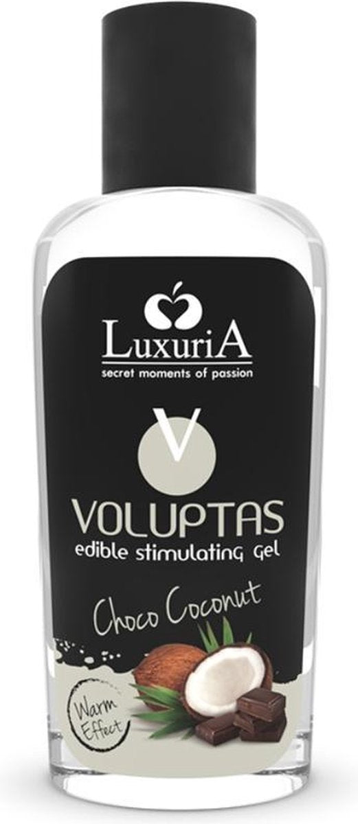 Luxuria Voluptas Edible Stimulating Gel Warming Effect - Coconut And Cream 100 Ml | LUXURIA