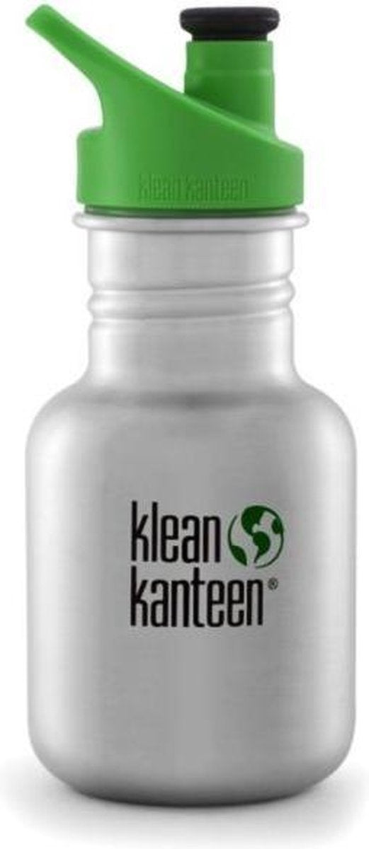 Klean Kanteen drinkfles Sippy sportcap brushed stainless