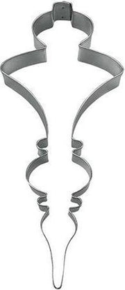 Uitsteker RVS - kerstbal / piek - 15cm x 6.5cm - St�dter