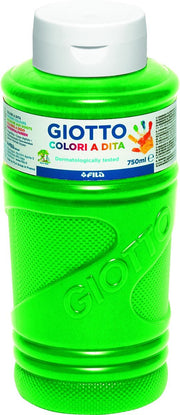 Giotto Finger Paint - 750 ml Green
