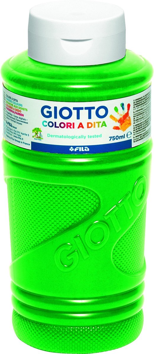 Giotto Finger Paint - 750 ml Green