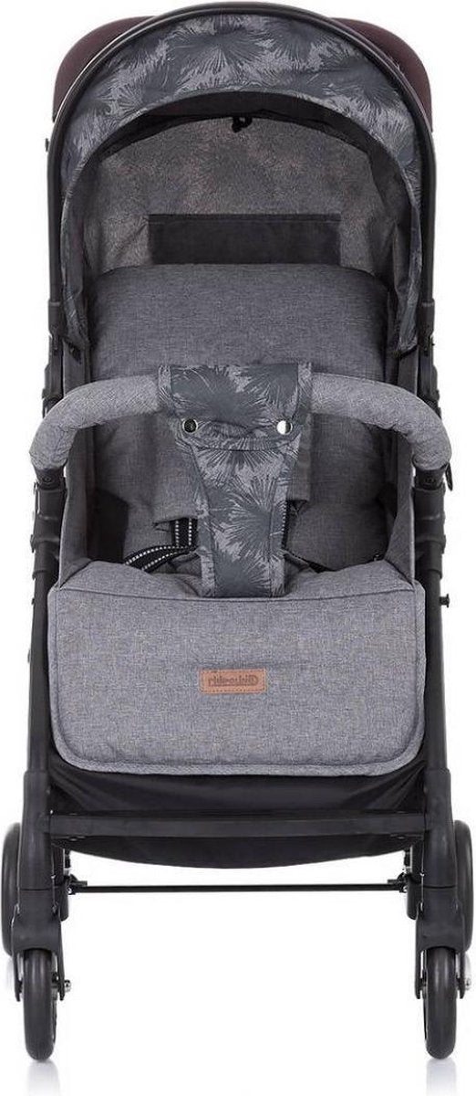 Chipolino Elea Buggy - Kinderwagen - Lichtgewicht - Stoelverstelling - Grijs