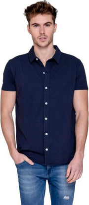 MZ72 - Heren Polo Overhemd - Stretch - Priam - Navy