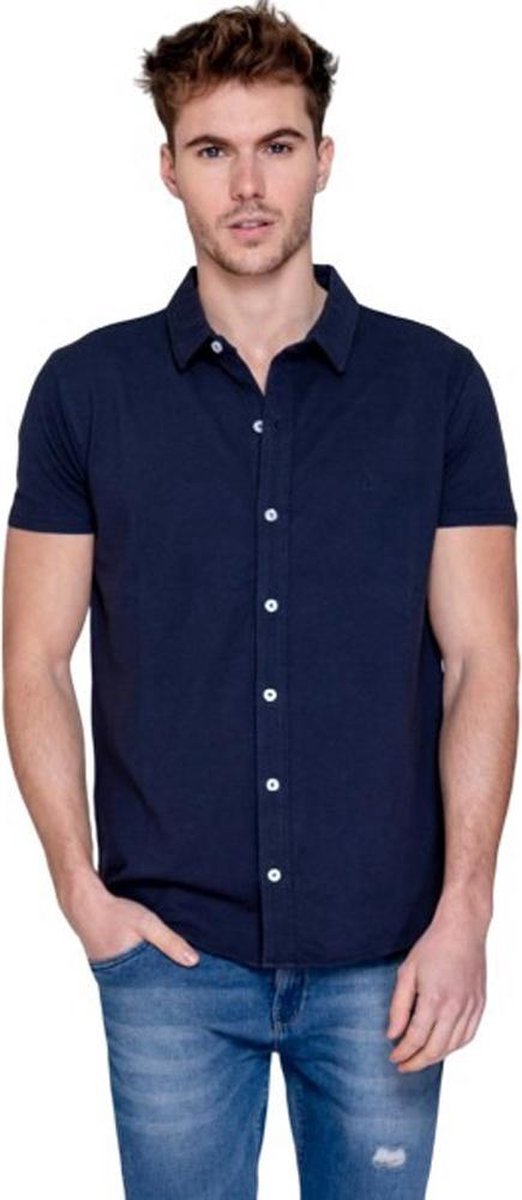 MZ72 - Heren Polo Overhemd - Stretch - Priam - Navy