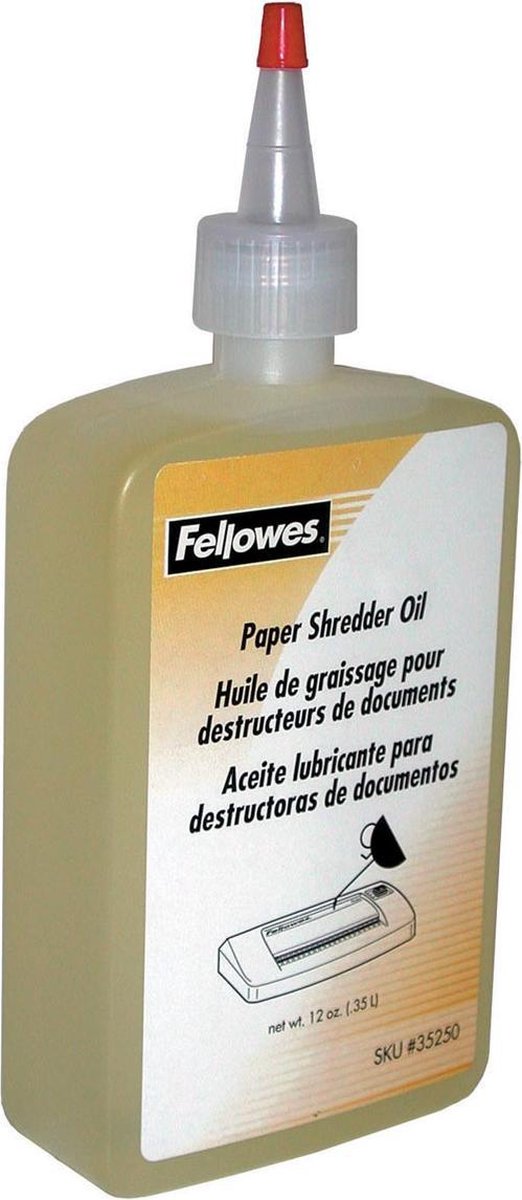5x Fellowes olie voor papiervernietigers