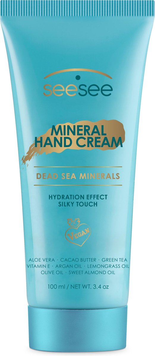 SeeSee Lab Vegan Handcrème op basis van natuurlijke Dode Zee Mineralen
