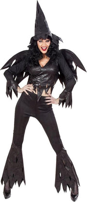 Versleten heks kostuum voor dames Halloween  - Verkleedkleding - Small