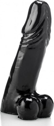 XXLTOYS - Konrad - Dildo - inbrenglengte 15 X 4.5 cm - Black - Uniek Design Realistische Dildo – Stevige Dildo – voor Diehards only - Made in Europe