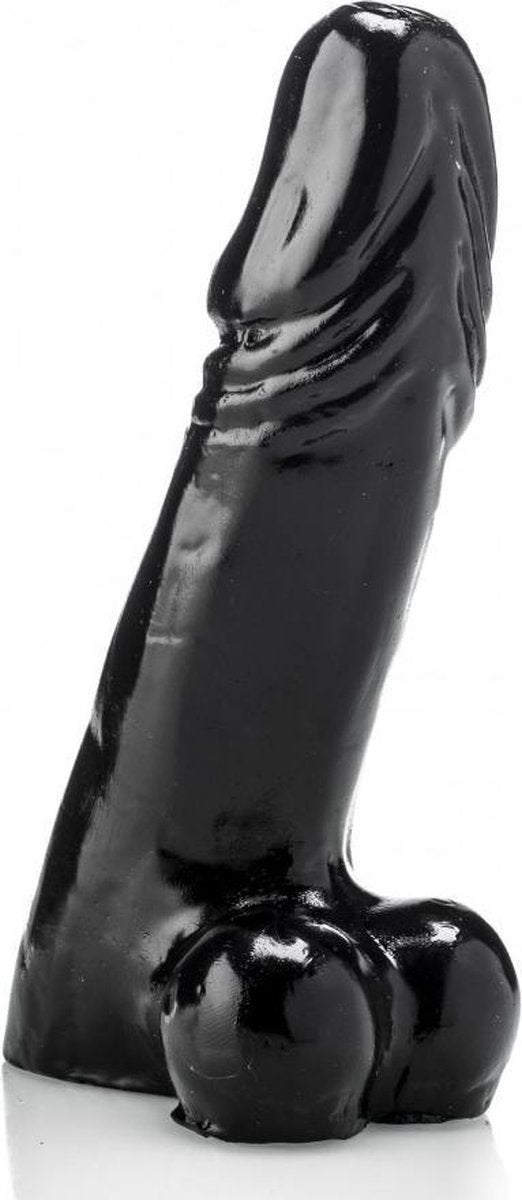 XXLTOYS - Konrad - Dildo - inbrenglengte 15 X 4.5 cm - Black - Uniek Design Realistische Dildo – Stevige Dildo – voor Diehards only - Made in Europe