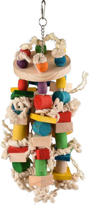 Vogelspeelgoed rainbow fos multi 42 cm Flamingo