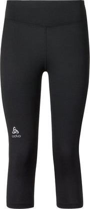 Odlo Bl Bottom 3/4 Sliq Dames Sportbroek - Black - Maat S