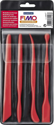 Fimo knutselset 4 boetseerhoutjes in plastic