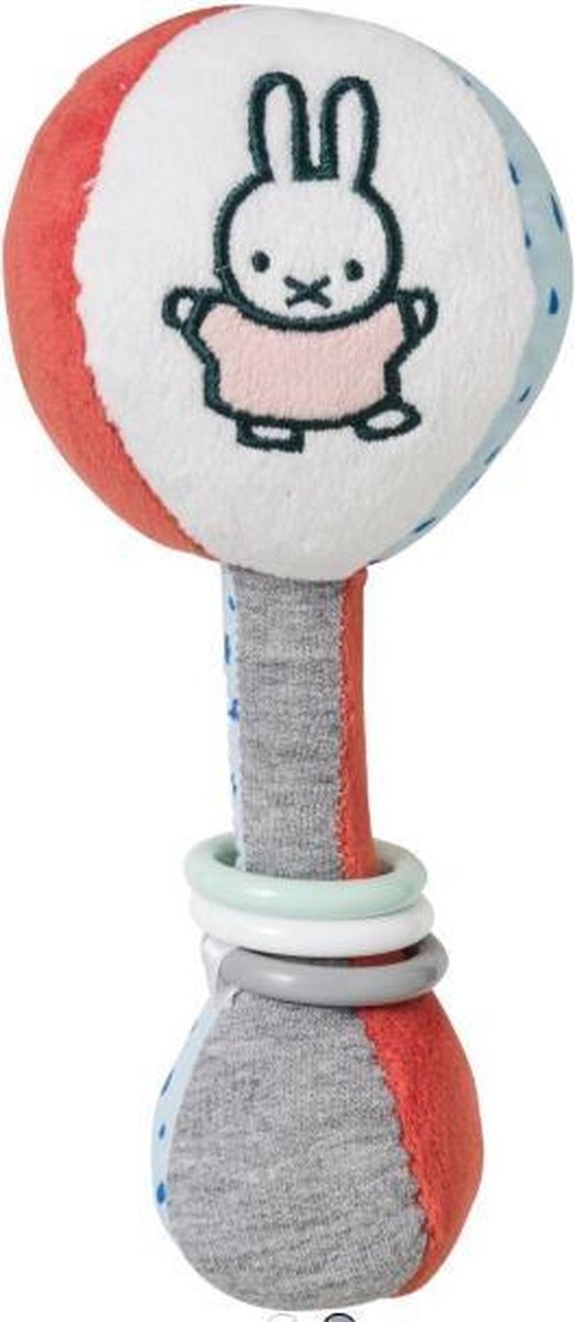 Nijntje Balrammelaar Miffy – baby speelgoed – cadeau - speeltje – kraamcadeau - kraam kado – babyshower – verjaardagscadeau - peuter – jongen – meisje – kraambezoek – 0 tot 12 maanden - 6 maanden - 1 jaar