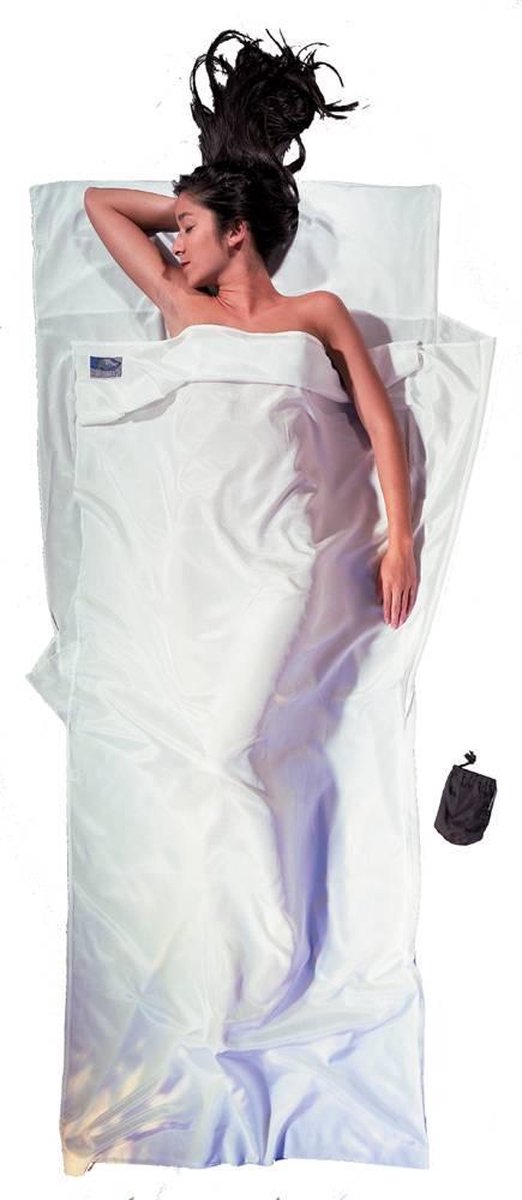 COCOON TRAVELSHEET 55% SILK / 45% COTTON - NATURAL