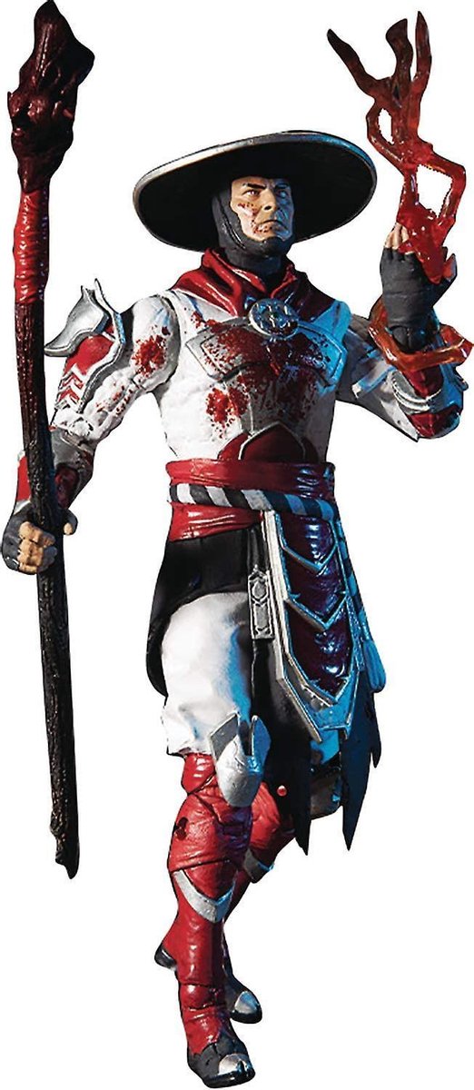 Mortal Kombat 11 actiefiguur Raiden Bloody 18 cm