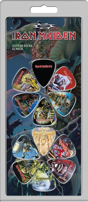 Perri's Iron Maiden 12-pack Medium plectrum 0.71 mm