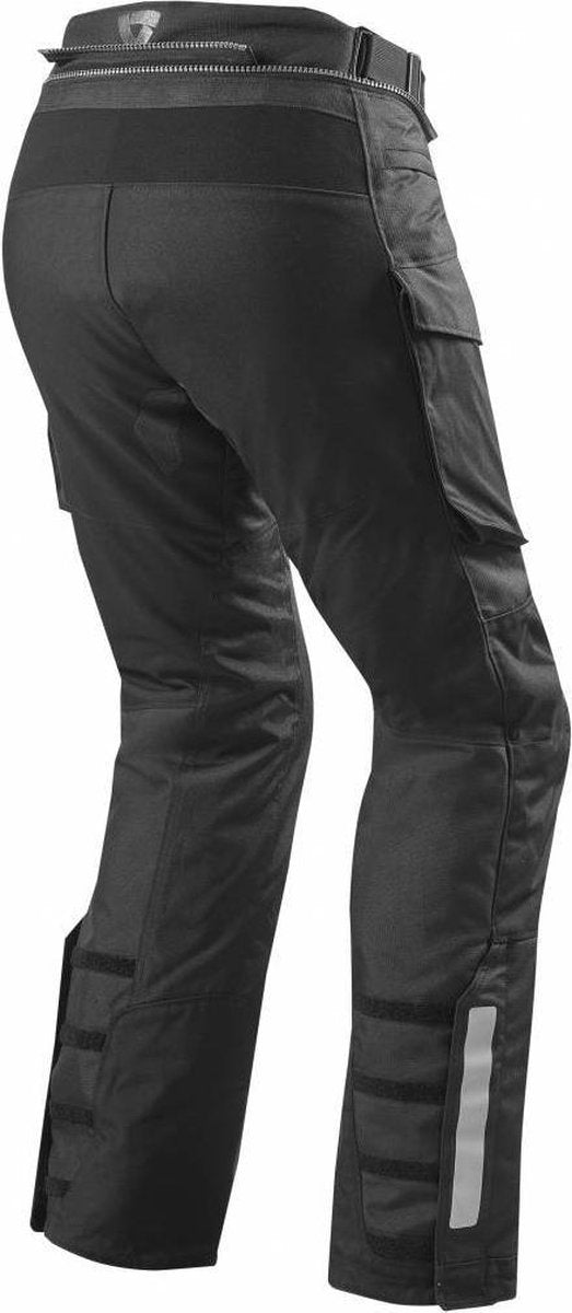 REV'IT! Sand 3 Silver Anthracite Long Textile Motorcycle Pants 2XL
