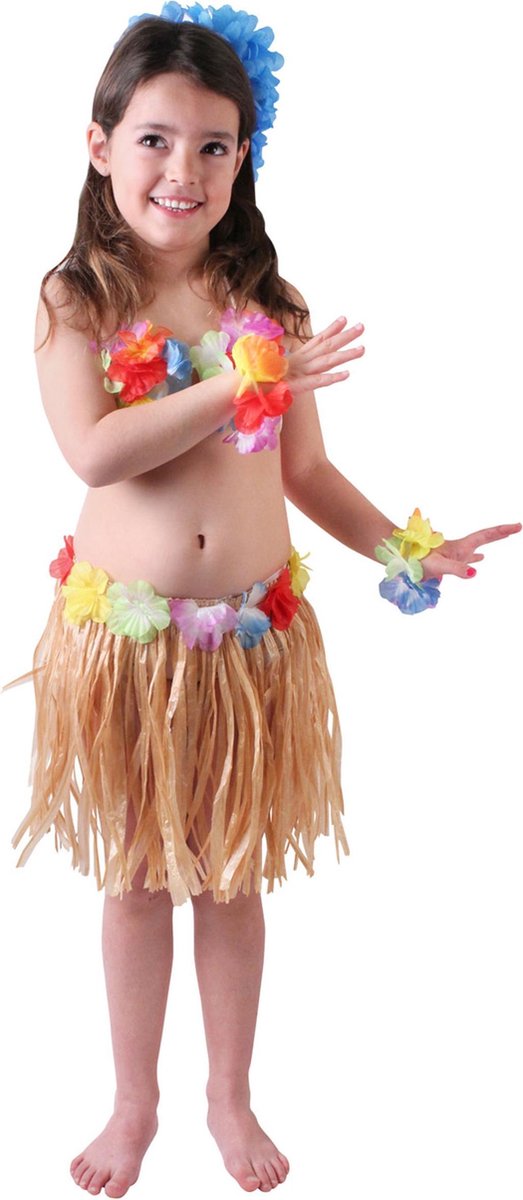 Meisjes hawaii kostuum - Verkleedkleding