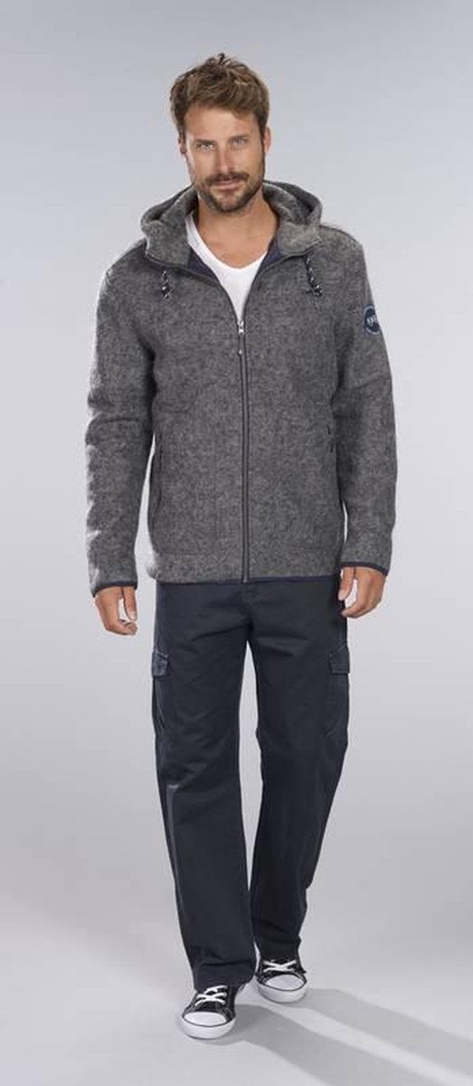Coastguard Outdoorjas heren donkergrijs maat M