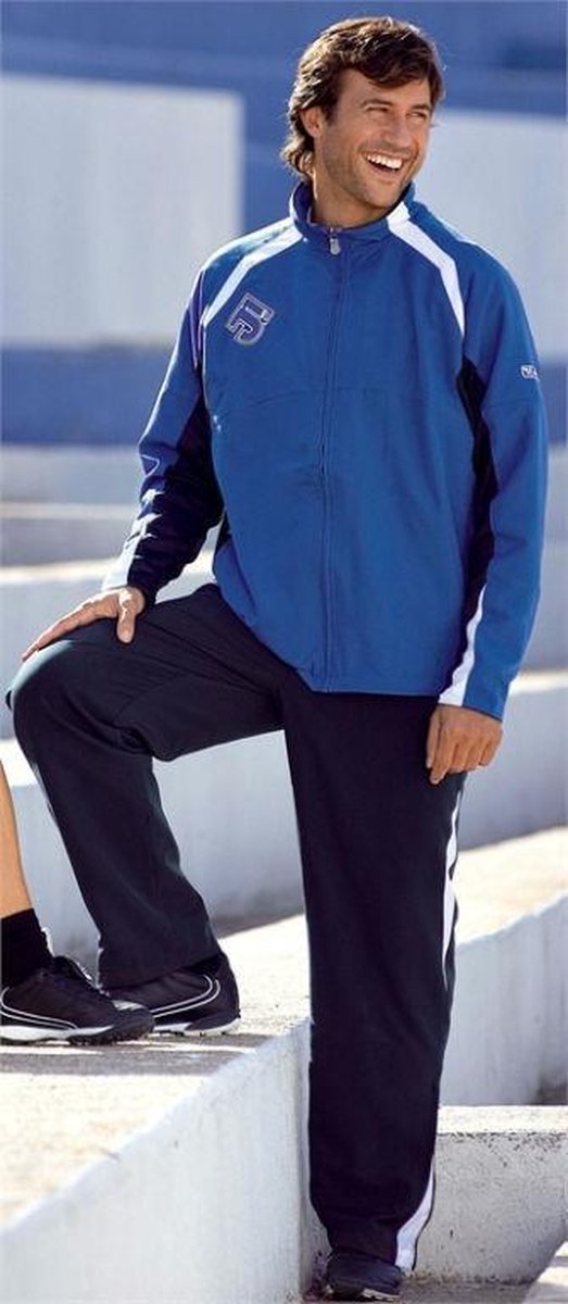 Jako J1 Vrijetijdspak Heren - Royal / Marine / Wit | Maat: S