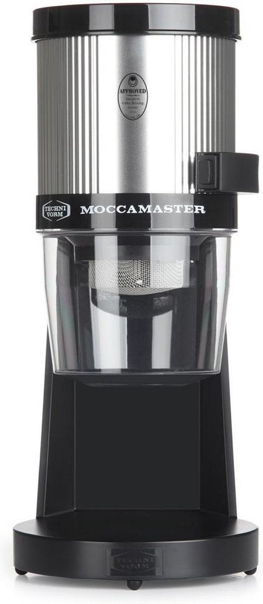 Moccamaster KM4 Koffiemolen RVS/Zwart