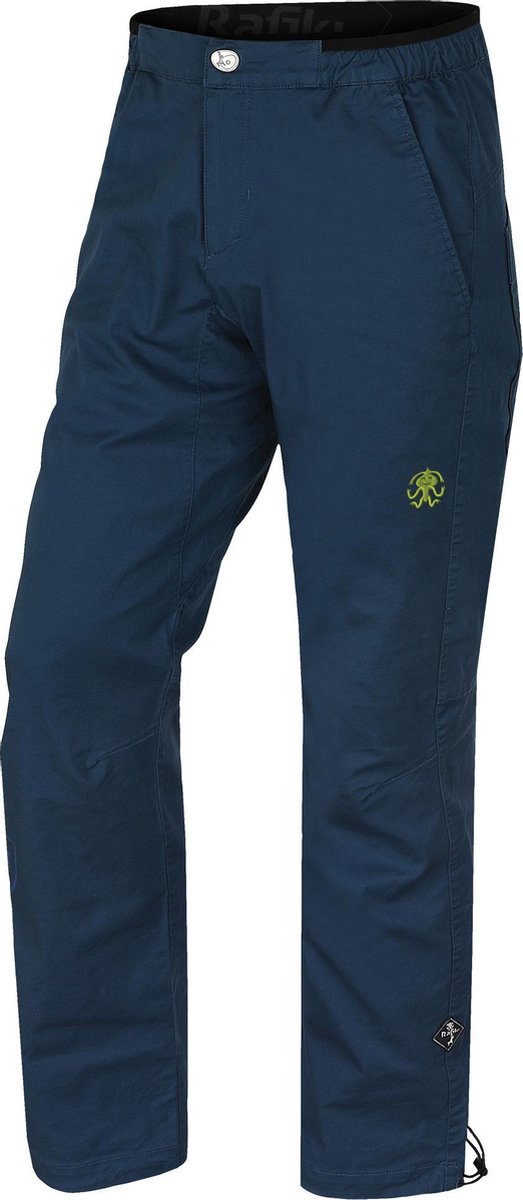 Rafiki Klimbroek Crag Heren Katoen Marineblauw Maat L