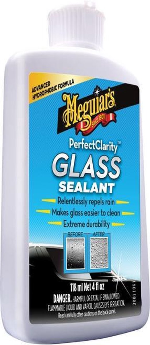 Meguiars G8504 Perfect Clarity Glass Sealant 118ml