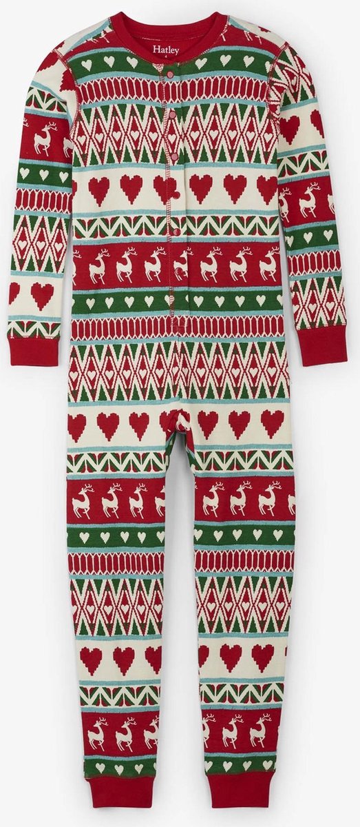 Hatley meisjes onesie deer - 110