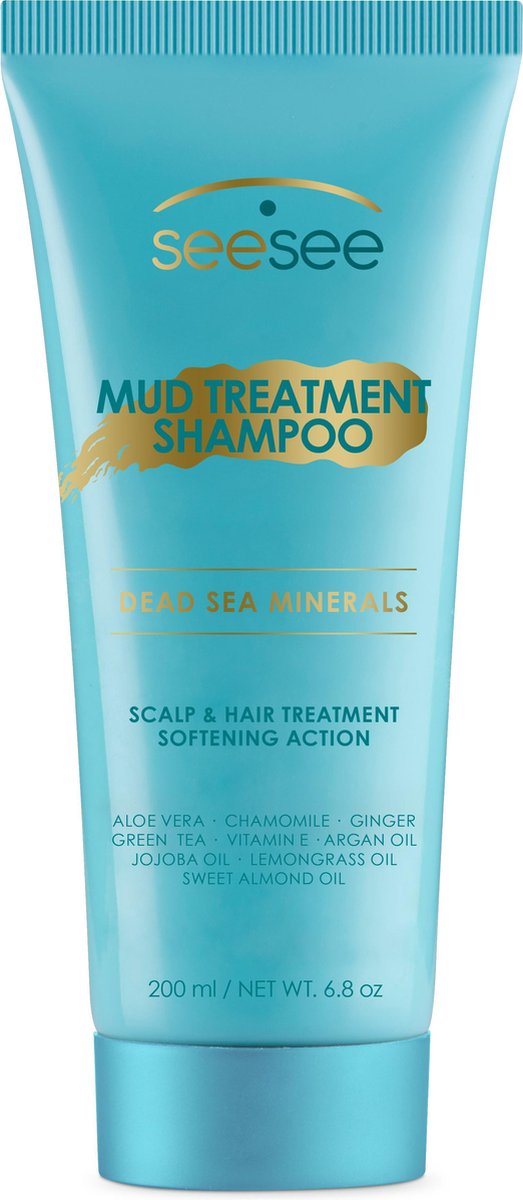 SeeSee Lab Vegan herstellende en parabenenvrije Mud Shampoo
