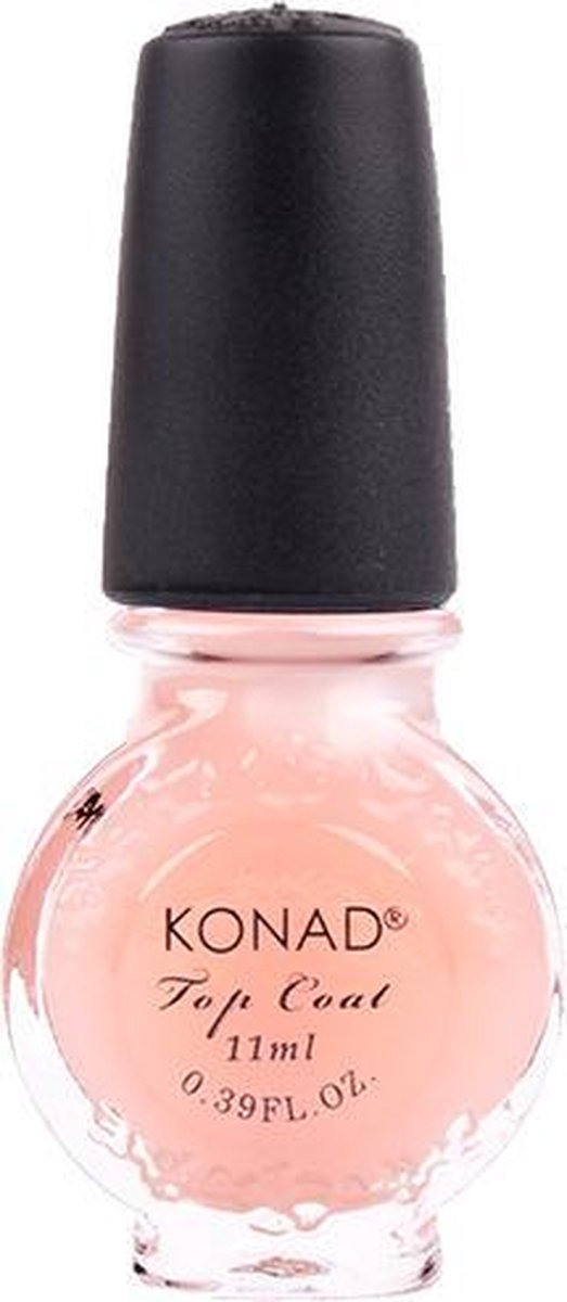Konad Topcoat pink voor een natuurlijke uitstraling
