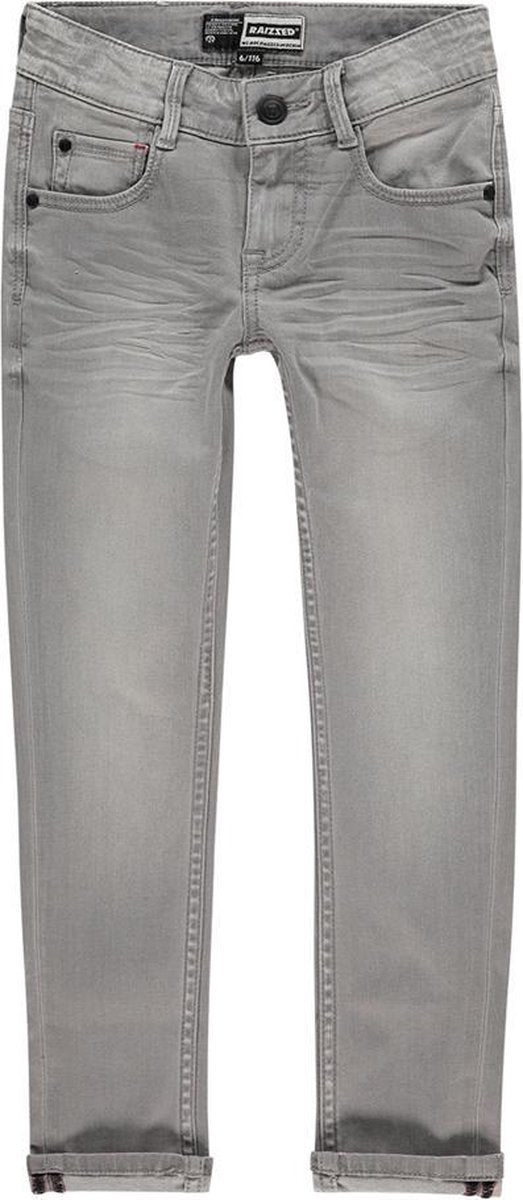 Raizzed Skinny Jeans Tokyo Light Grey Stone - Maat 164