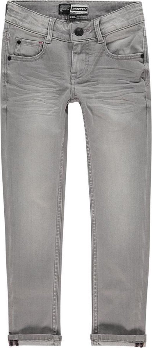 Raizzed Skinny Jeans Tokyo Light Grey Stone - Maat 152