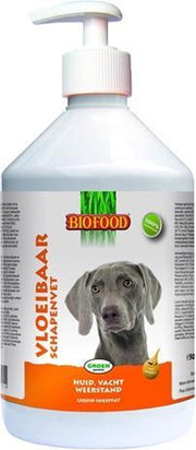 Biofood vloeibaar schapenvet met zalmolie - 500 ml - 1 stuks