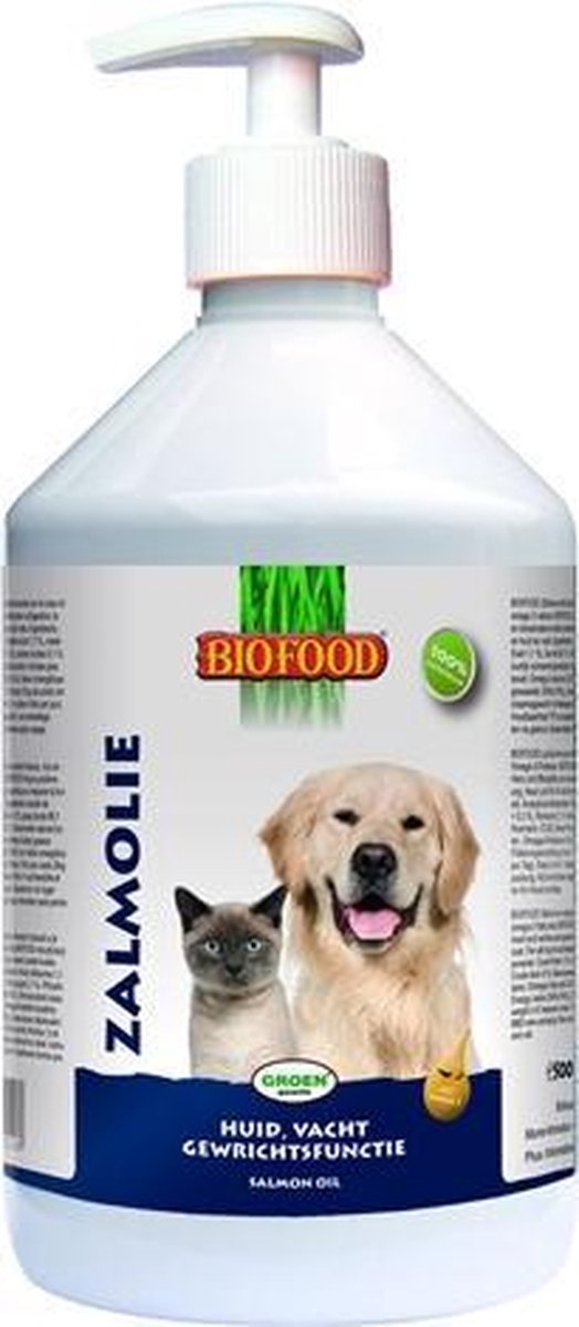Biofood zalmolie - 500 ml - 1 stuks