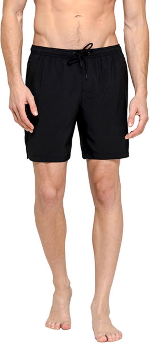 Sundek Zwembroek - Maat S  - Mannen - zwart/blauw/geel