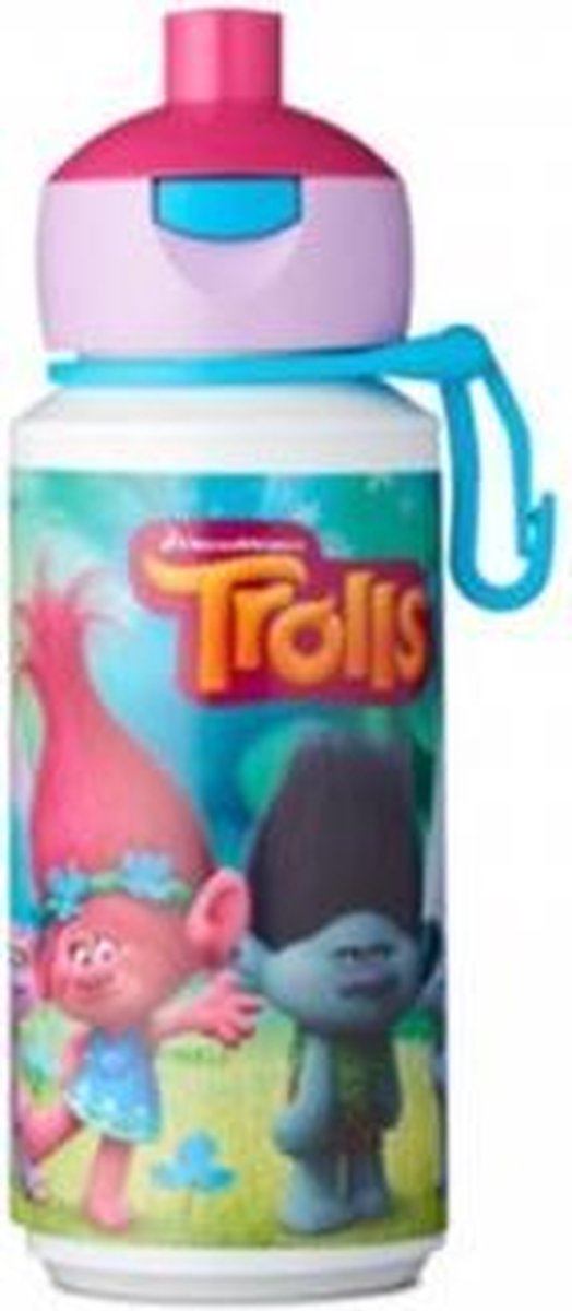 Trolls Pop-up Beker 275ml Blauw