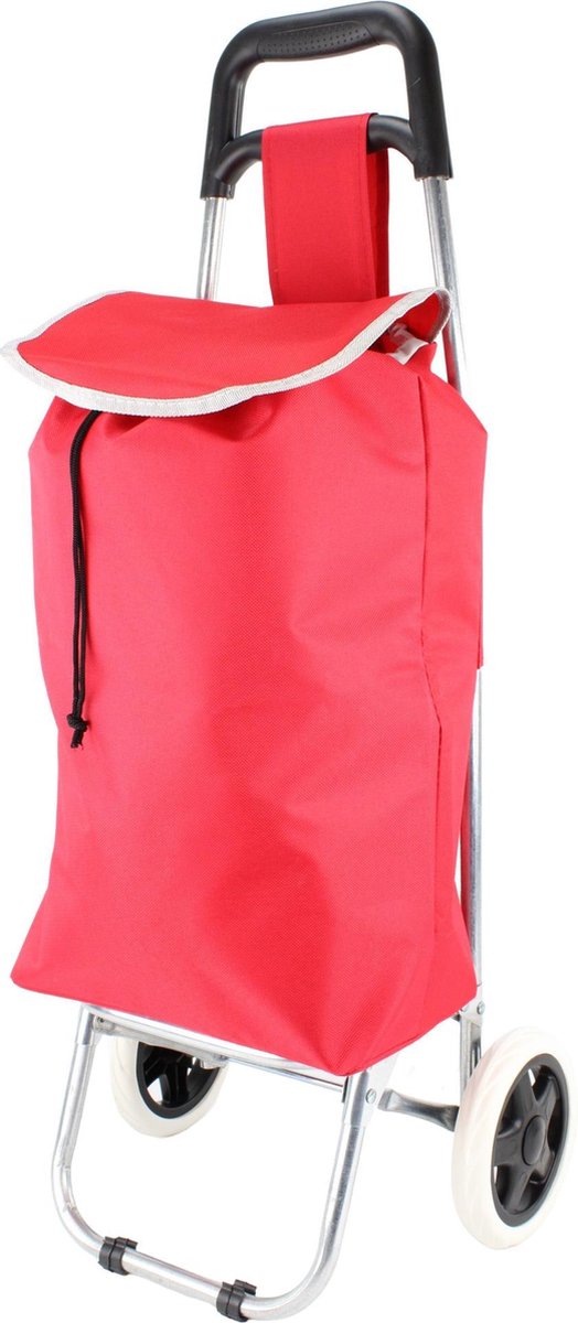 Boodschappentrolley Opvouwbaar - Rood