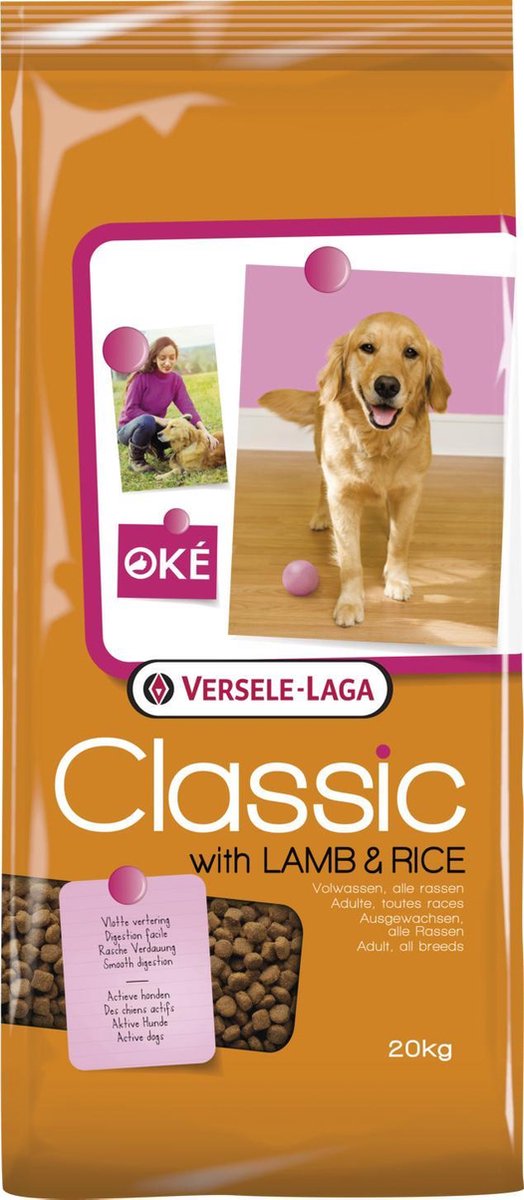 Versele-Laga Classic Lamb & Rice - 20 kg