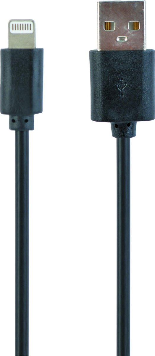 USB oplaadkabel zwart 3 meter
