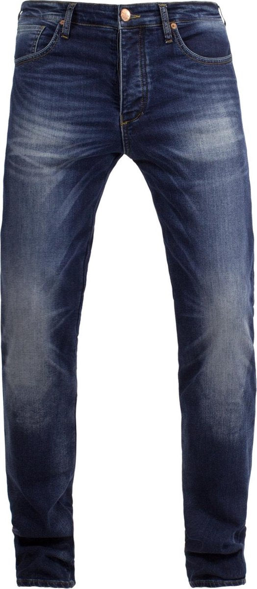 John Doe Ironhead Used Dark Blue XTM Motorcycle Jeans 28/34