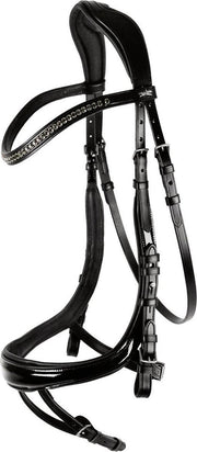 Schockemöhle Hoofdstel  Equitus Beta Lak - Black - cob