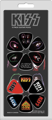 Perri's KISS 12-pack Medium plectrum 0.71 mm