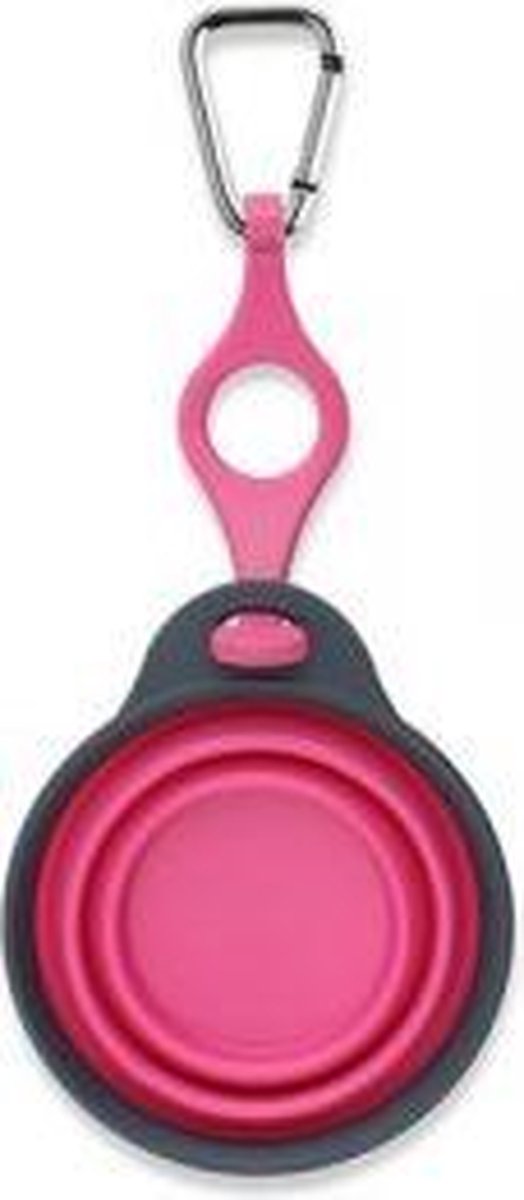 Popware Travelcup met Flesjeshouder - Roze - 237 ml.