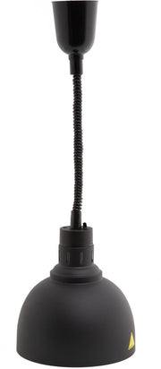 Professionele Horeca Warmhoudlamp - Verstelbaar- Zwart – Ø240mm.