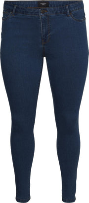 VERO MODA VMLUDY SLIM BLUE JEGGING Dames Jeans - Maat 44