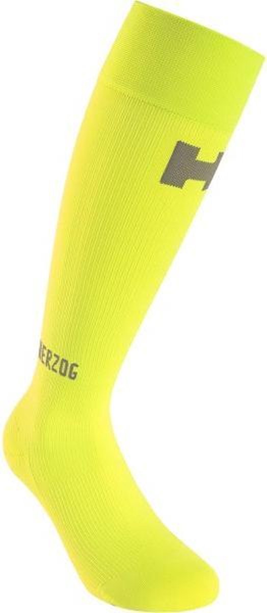 Herzog Pro Compressiesok Size 40-44 - Geel - maat IV/XL