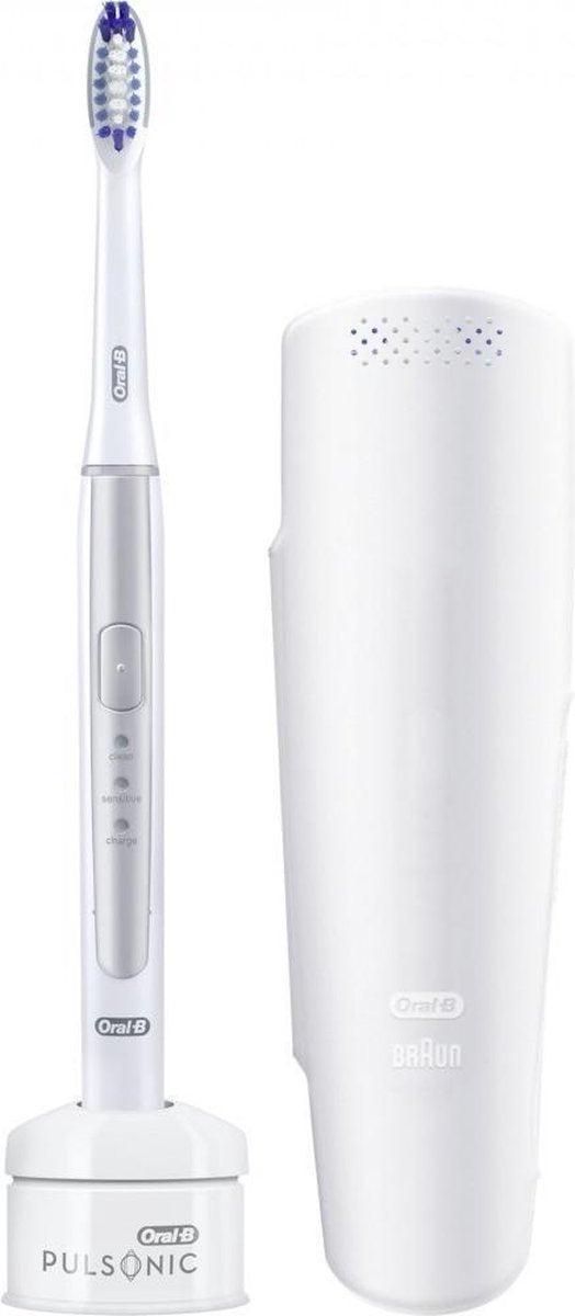 Oral-B Pulsonic Slim 1200 - Elektrische Tandenborstel - Zilver - Reiseditie