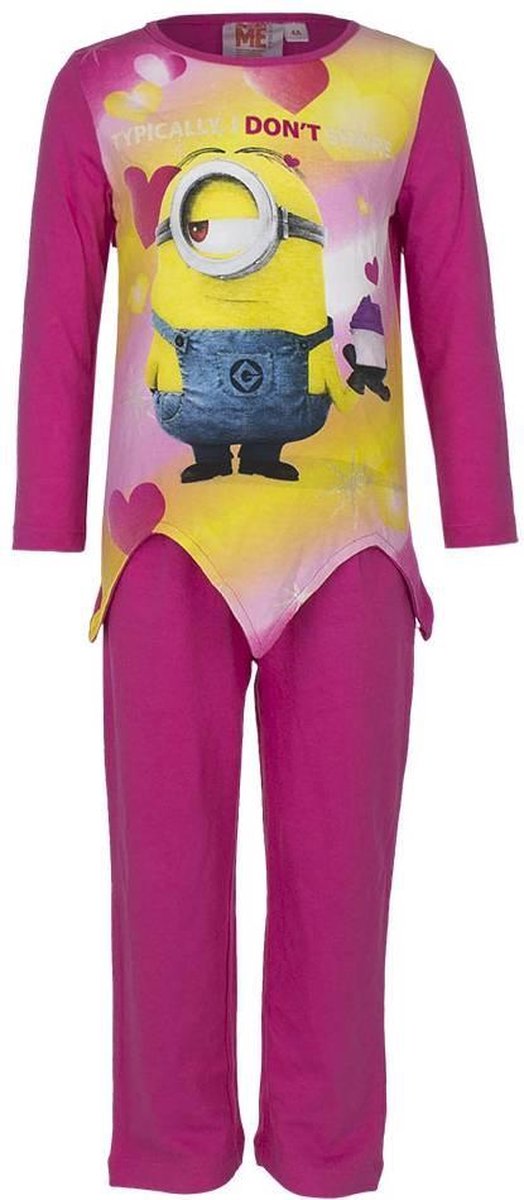 Kinder Pyjama - Stuart (Fuchsia)Minions