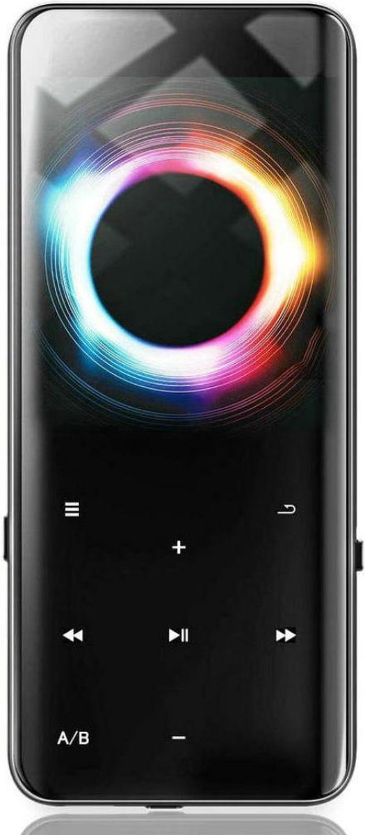 MP3 Speler - MP3 Speler inclusief Oordopjes - MP3 16GB Geheugen - MP3 Speler Zwart - Nieuwe Versie